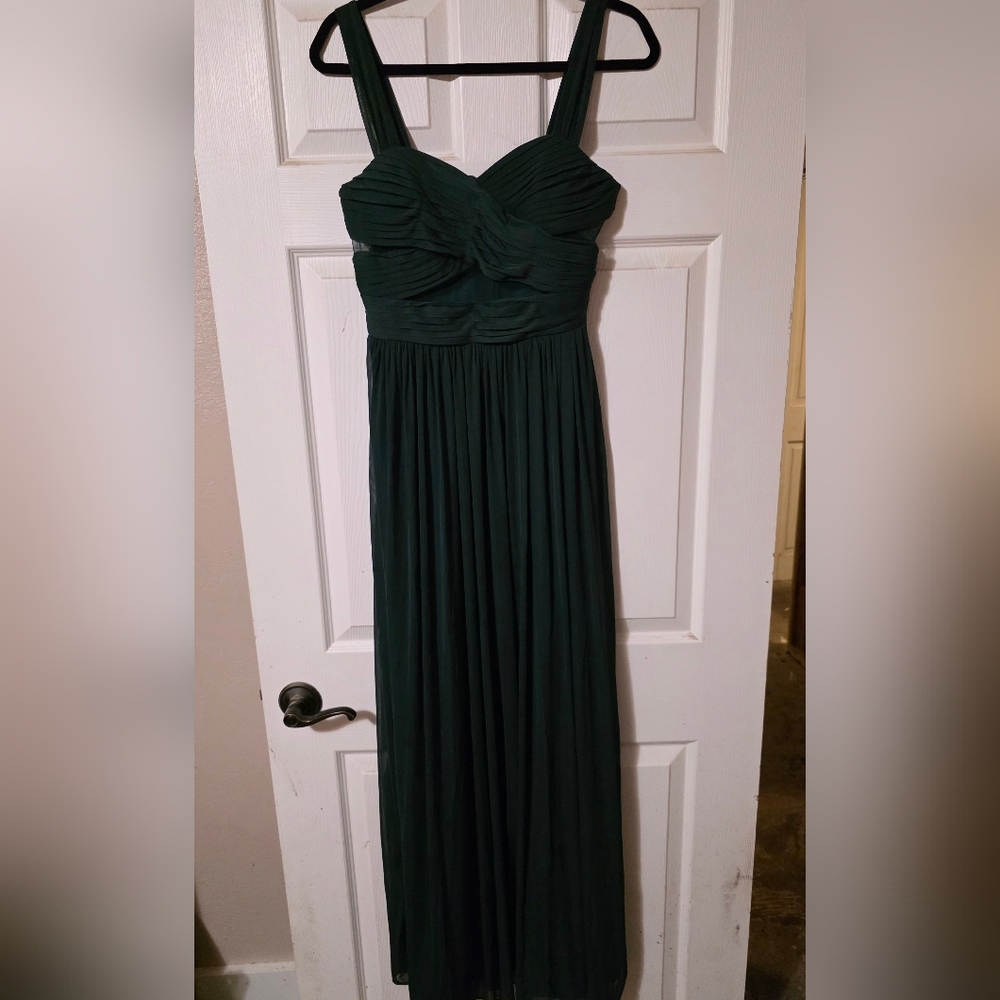 Birdy Grey Strapless Dark Green Dress